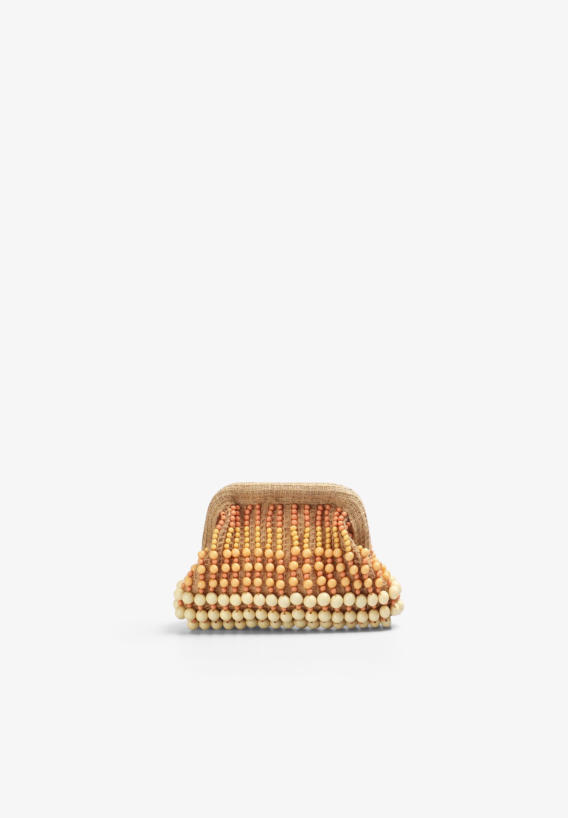 GEHÄKELTE TASCHE MIT PERLEN
