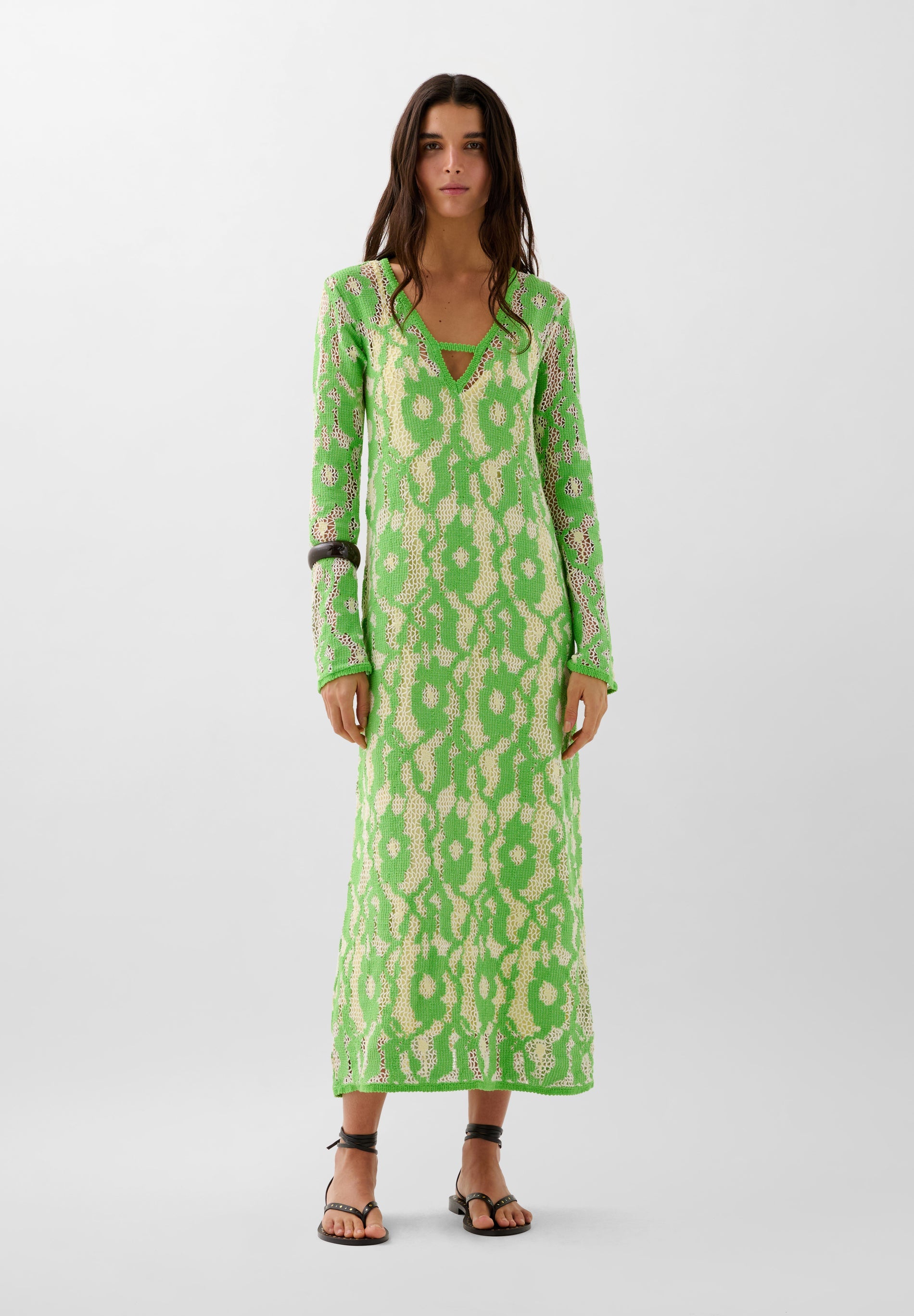 HÄKEL-STRICKKLEID