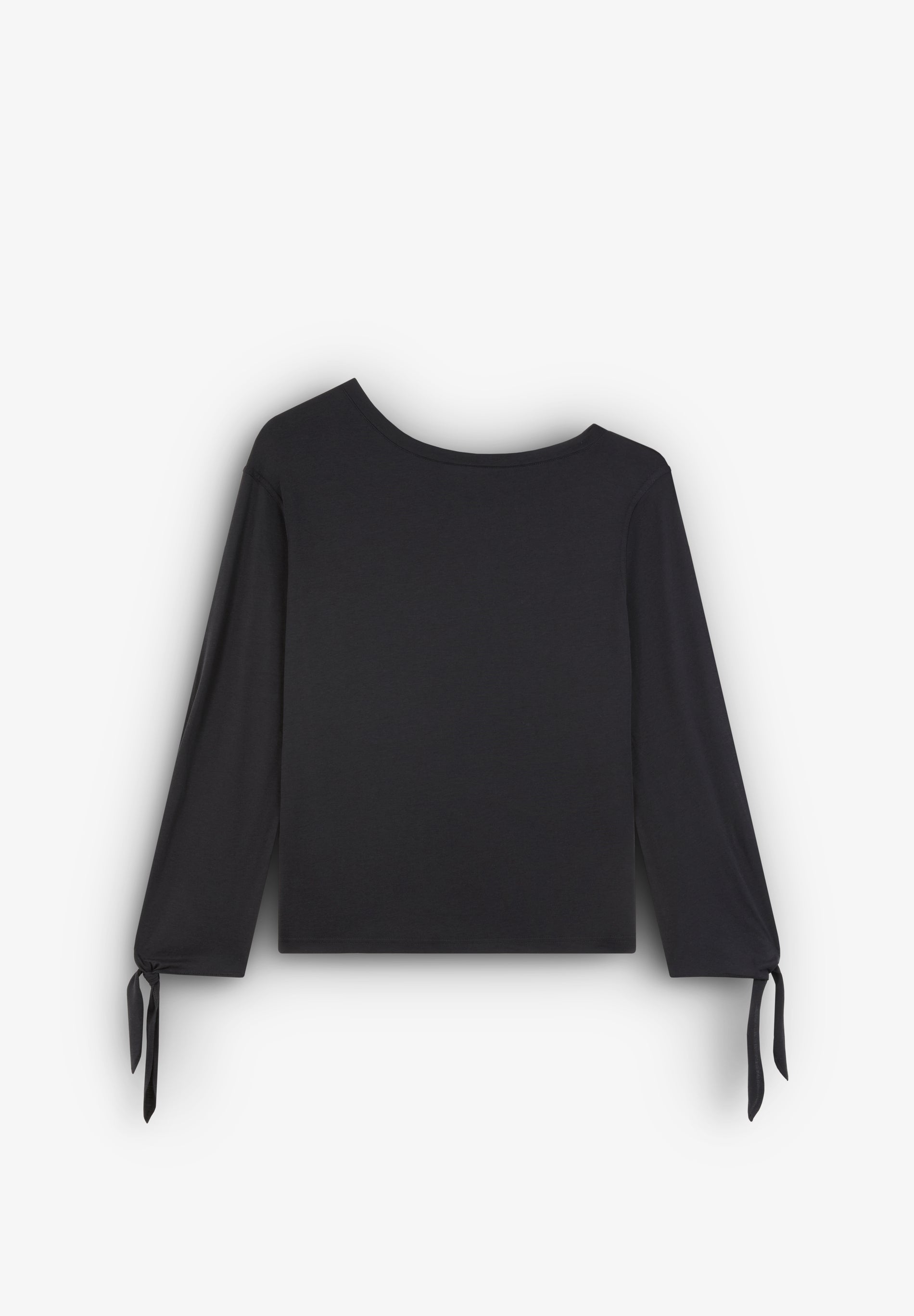 ASYMMETRISCHE BLUSE MIT SCHLEIFEN