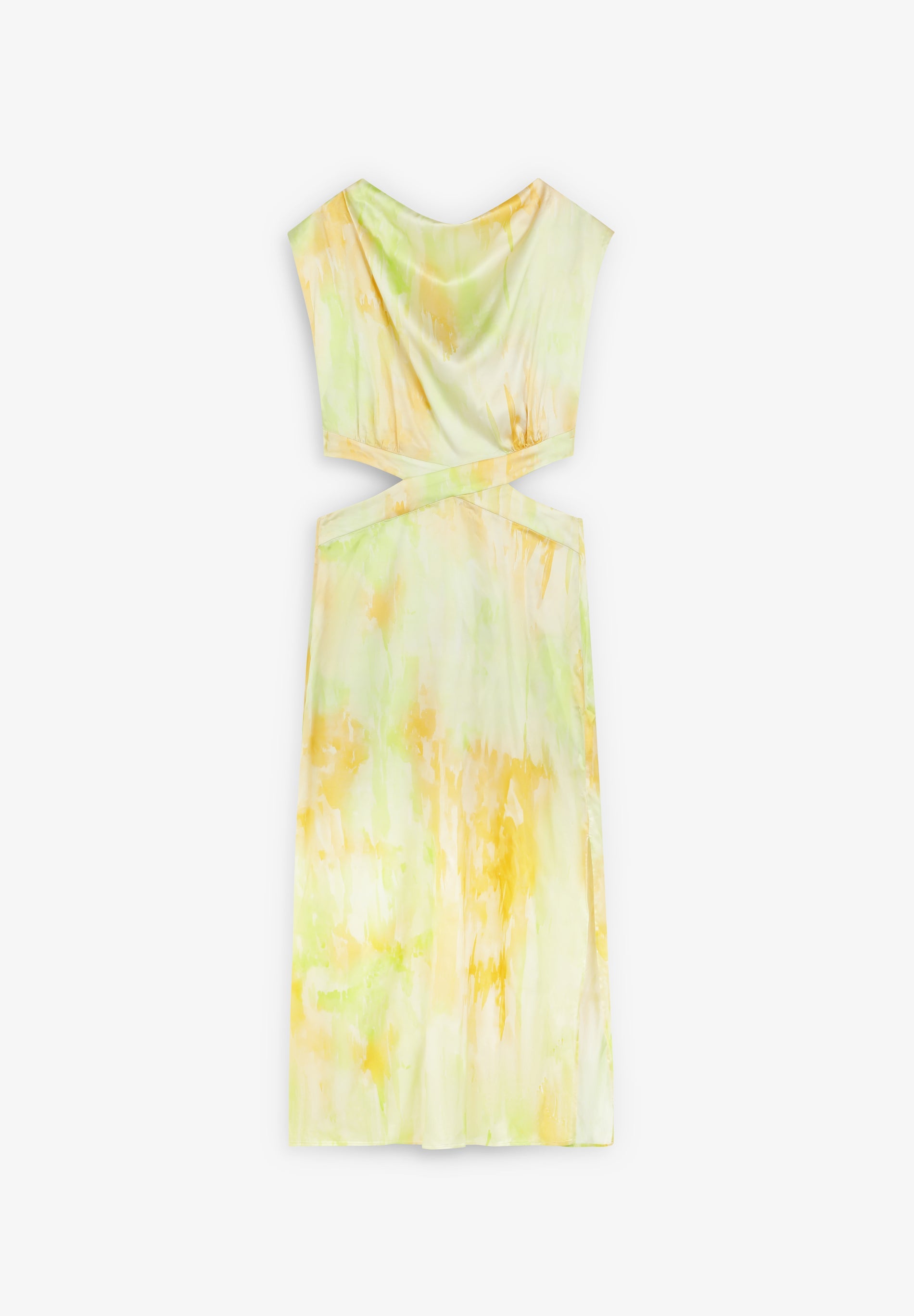 TYE-DYE-SCHLITZKLEID