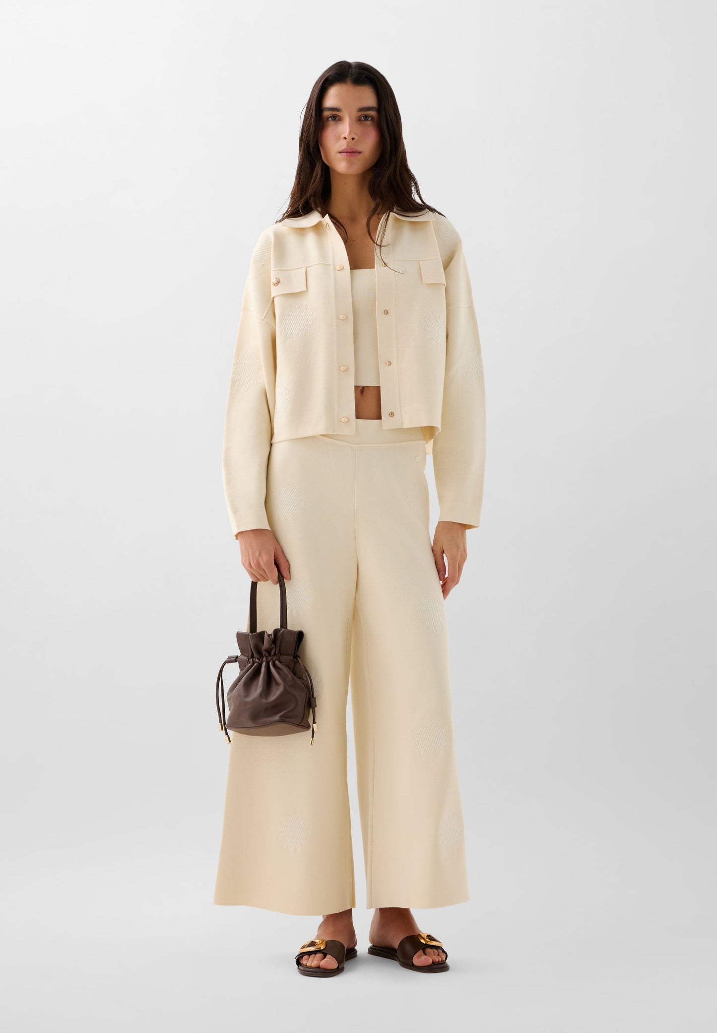 SCEMBSUN KNIT PANT