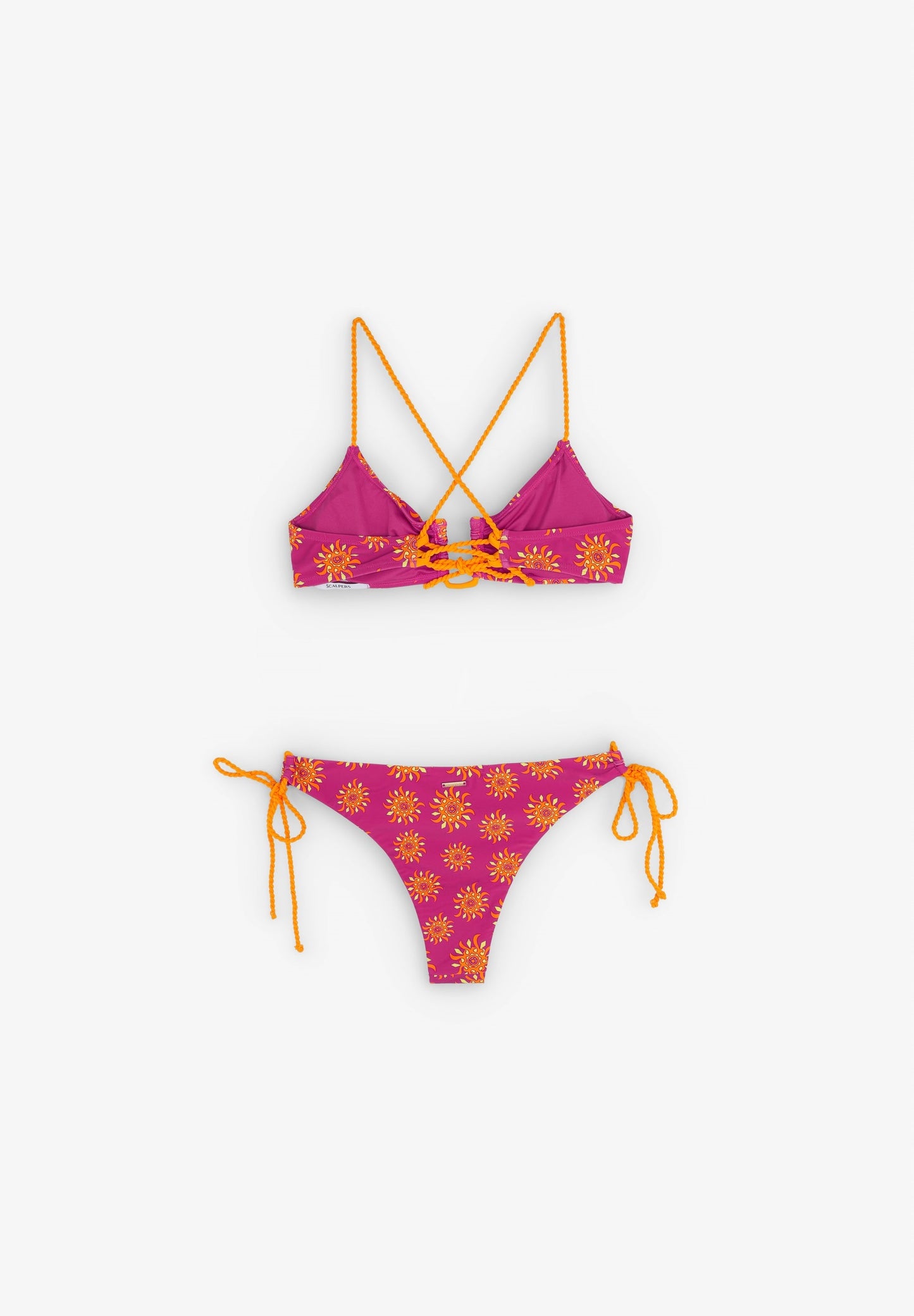 BIKINI MIT FARBLICH ABGESETZTEN SONNEN