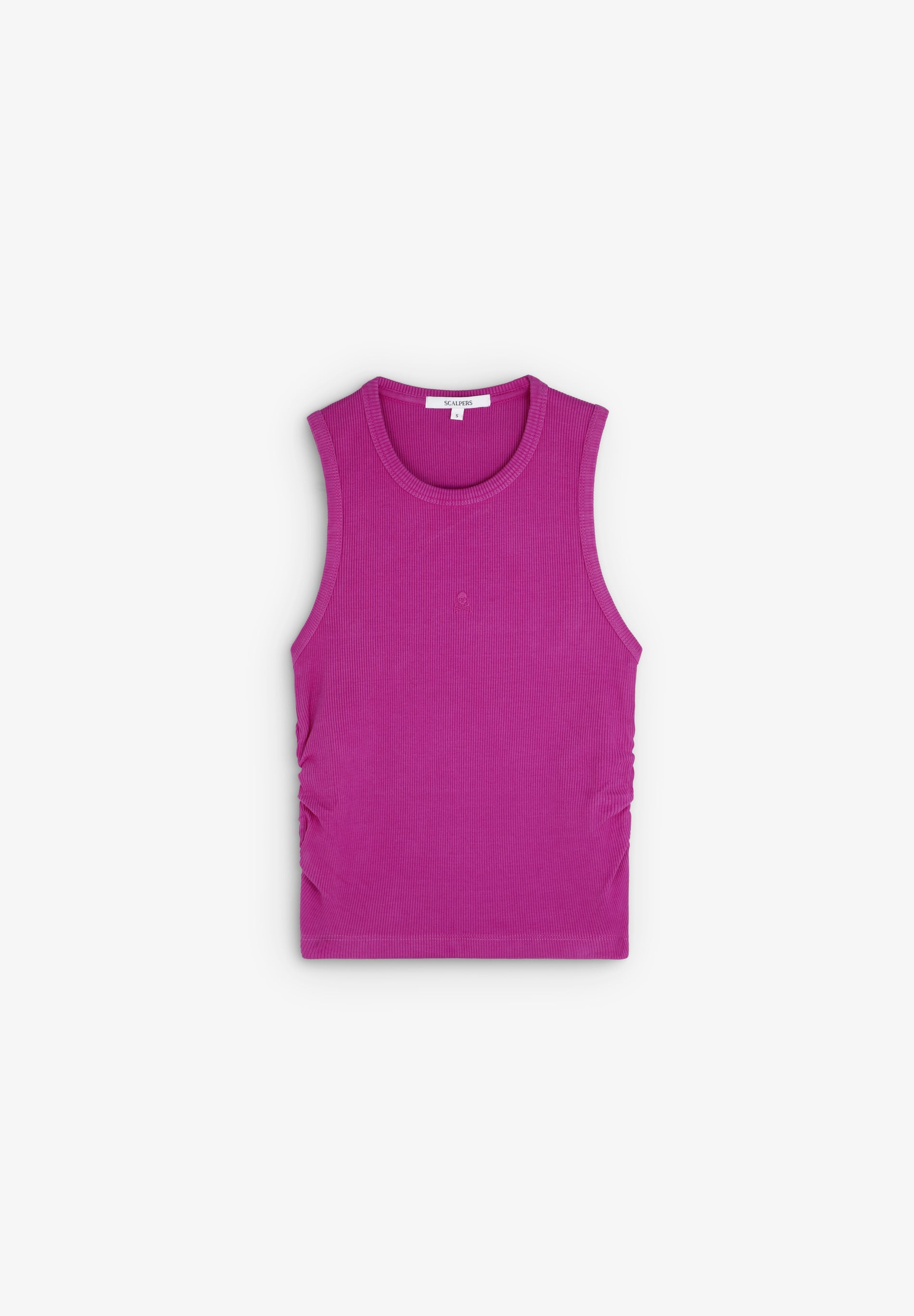 TANKTOP MIT SEITLICHEN RAFFUNGEN