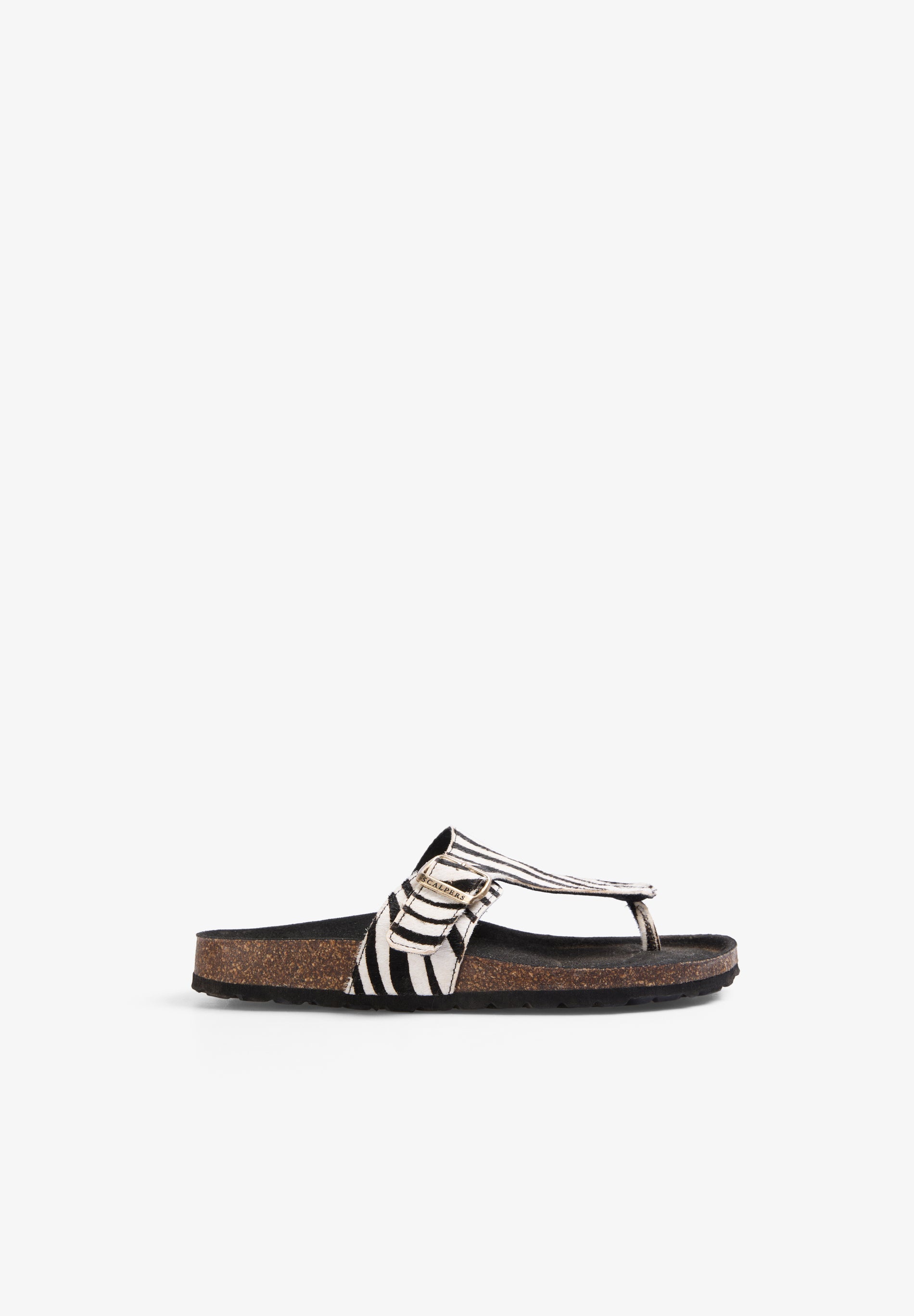 SANDALEN MIT ANIMALPRINT