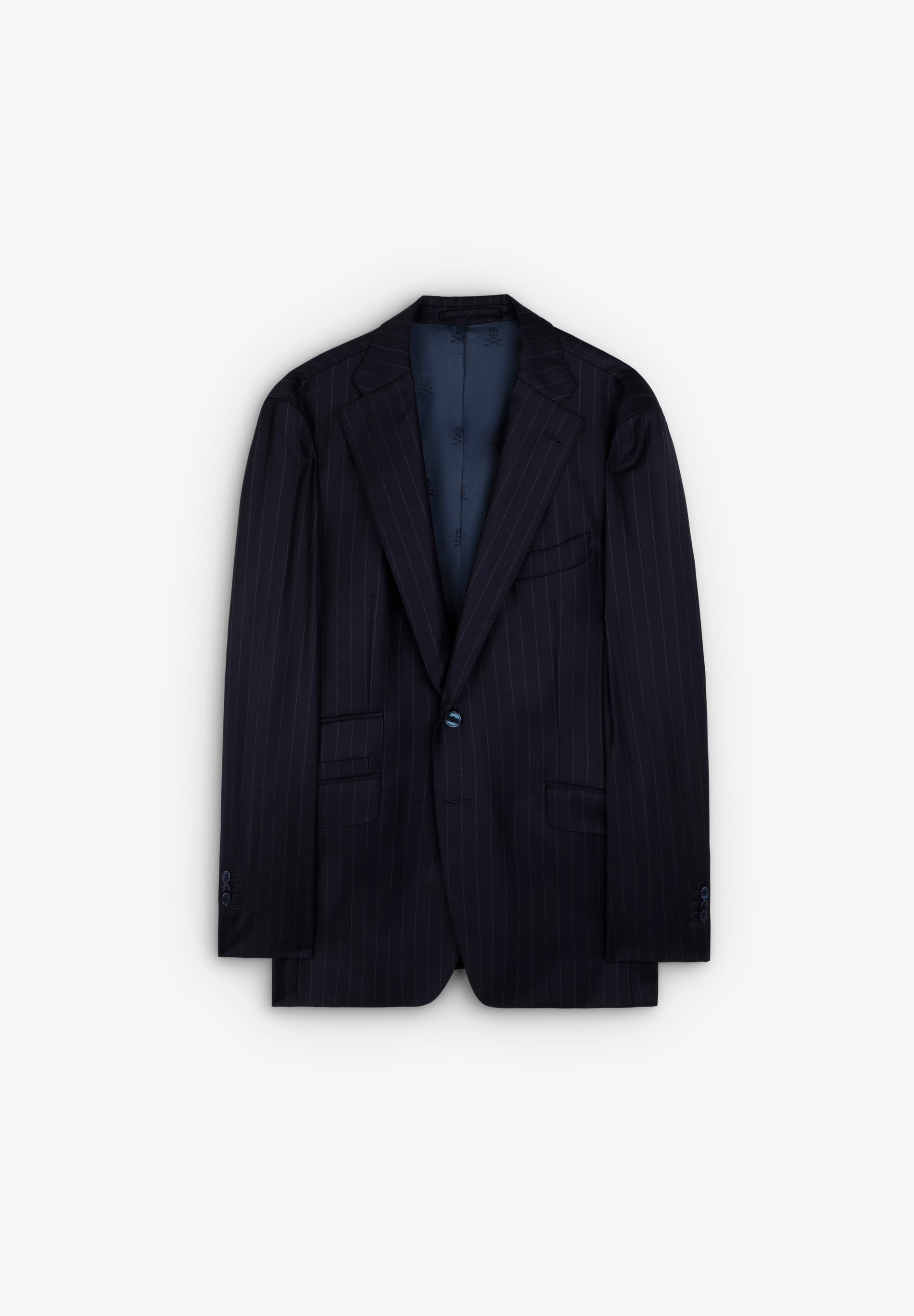 BLAZER AUS WOLLE MIT NADELSTREIFEN
