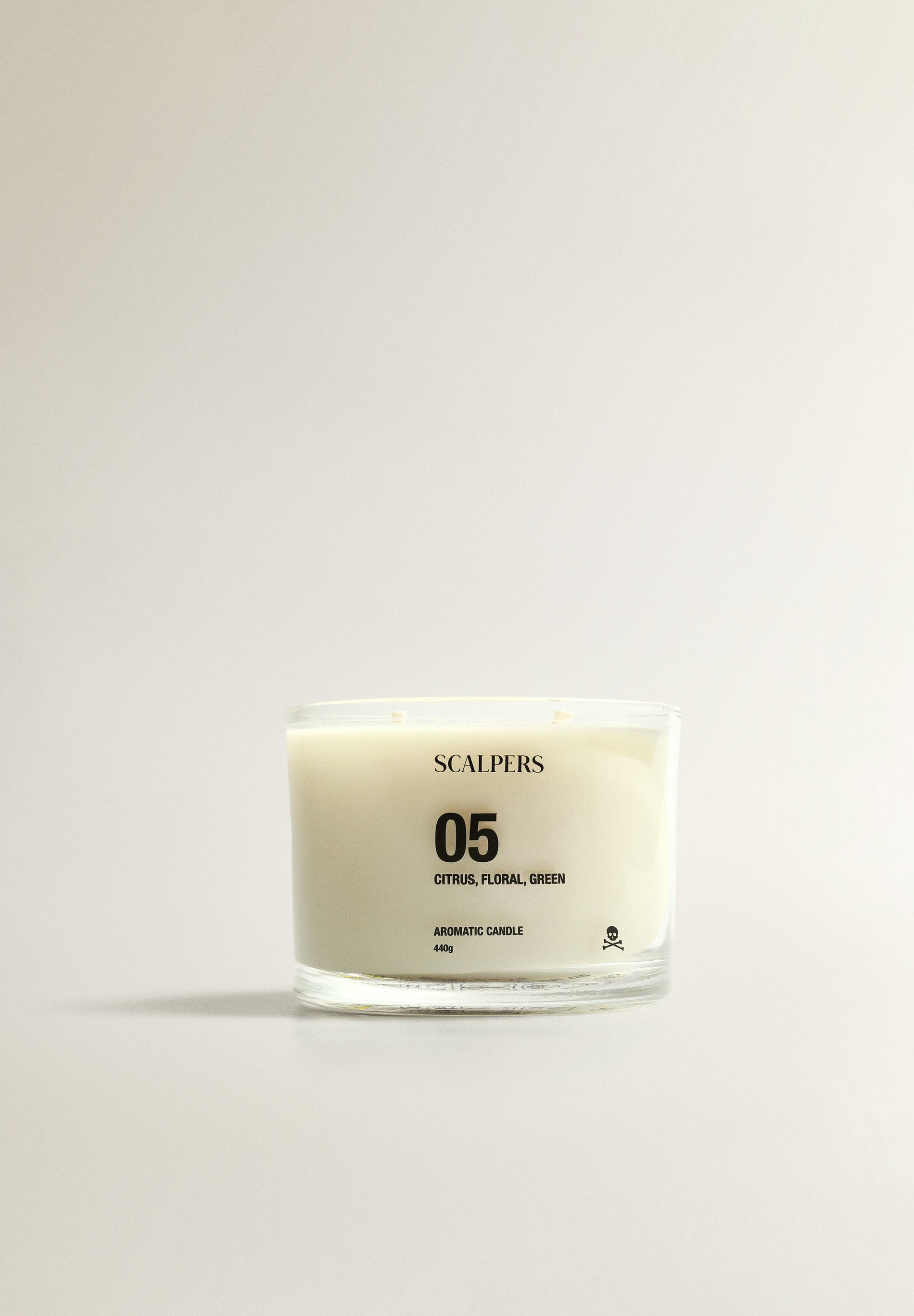 DUFTKERZE 05 440GR CITRUS, FLORAL, GREEN