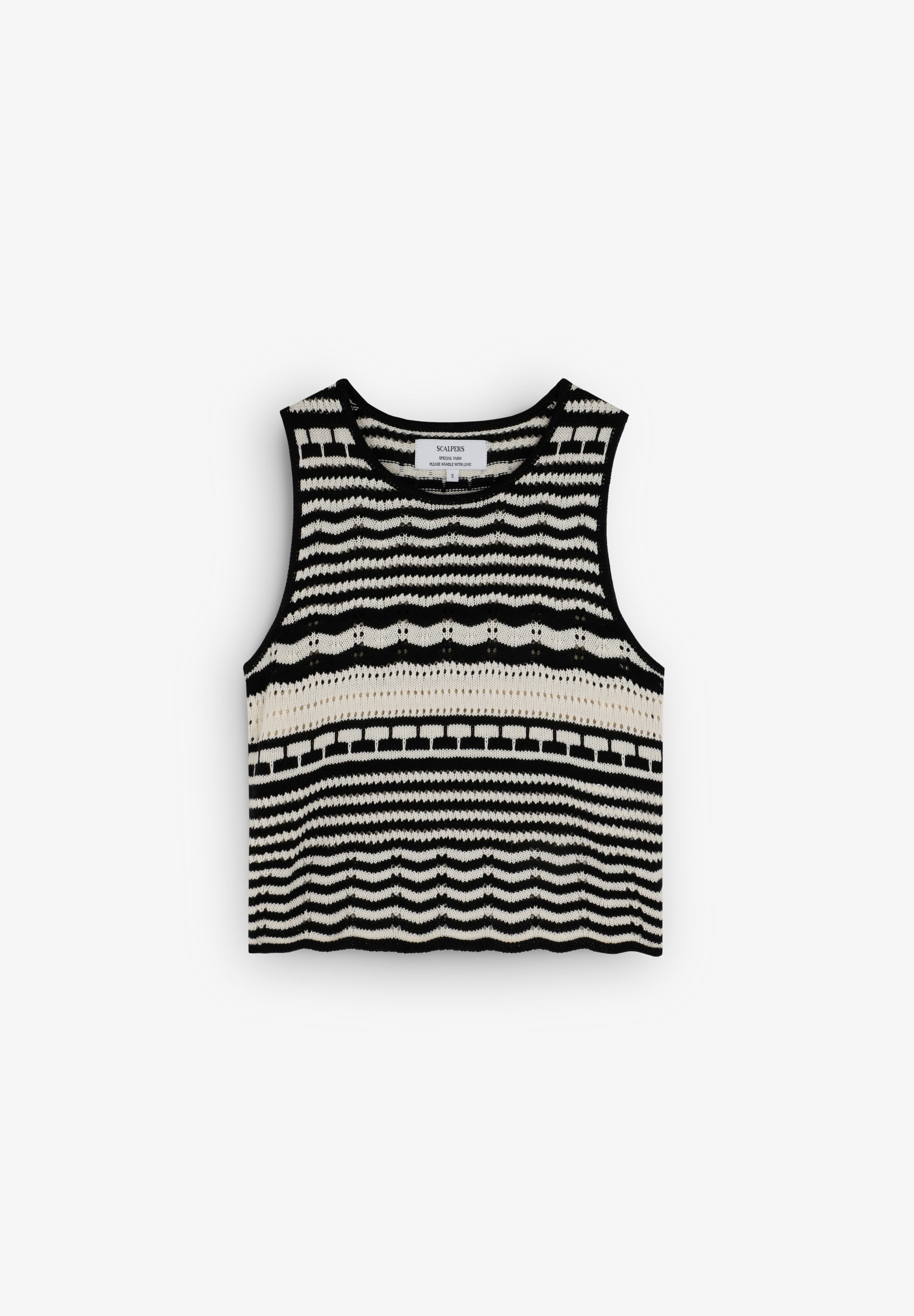SCSTRIPES KNIT TOP