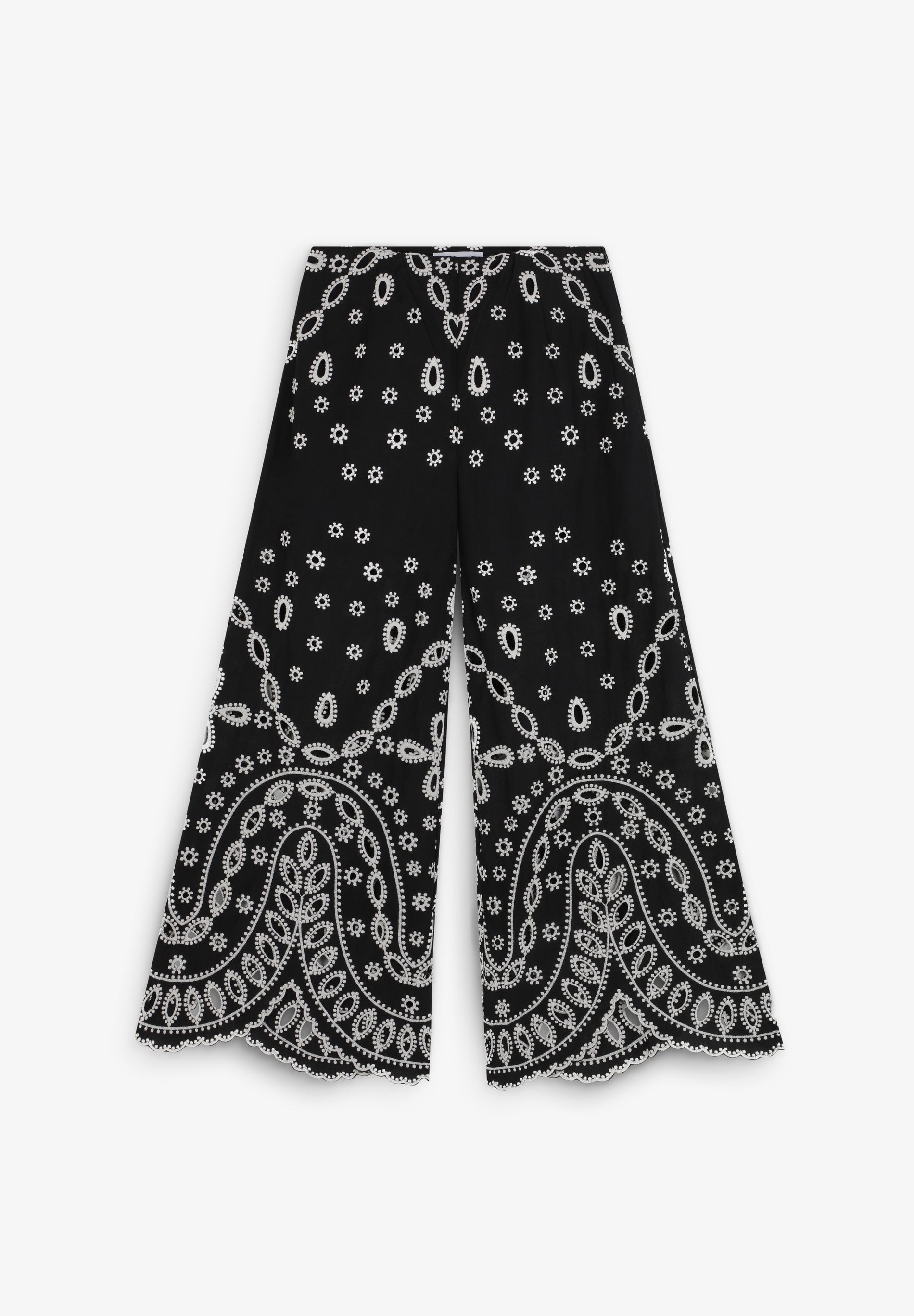 SCENGLISHEMB SCALLOP PANT