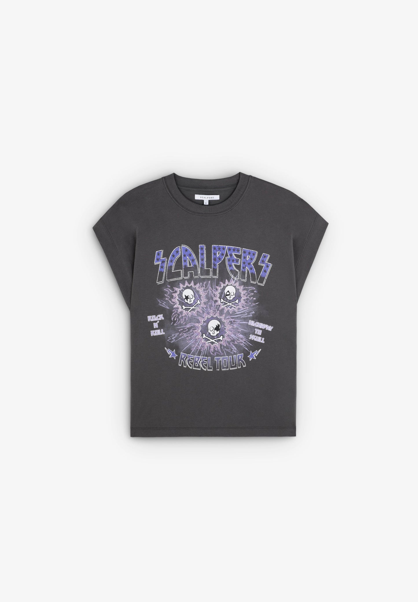 T-SHIRT MIT ROCK-TOUR-PRINT