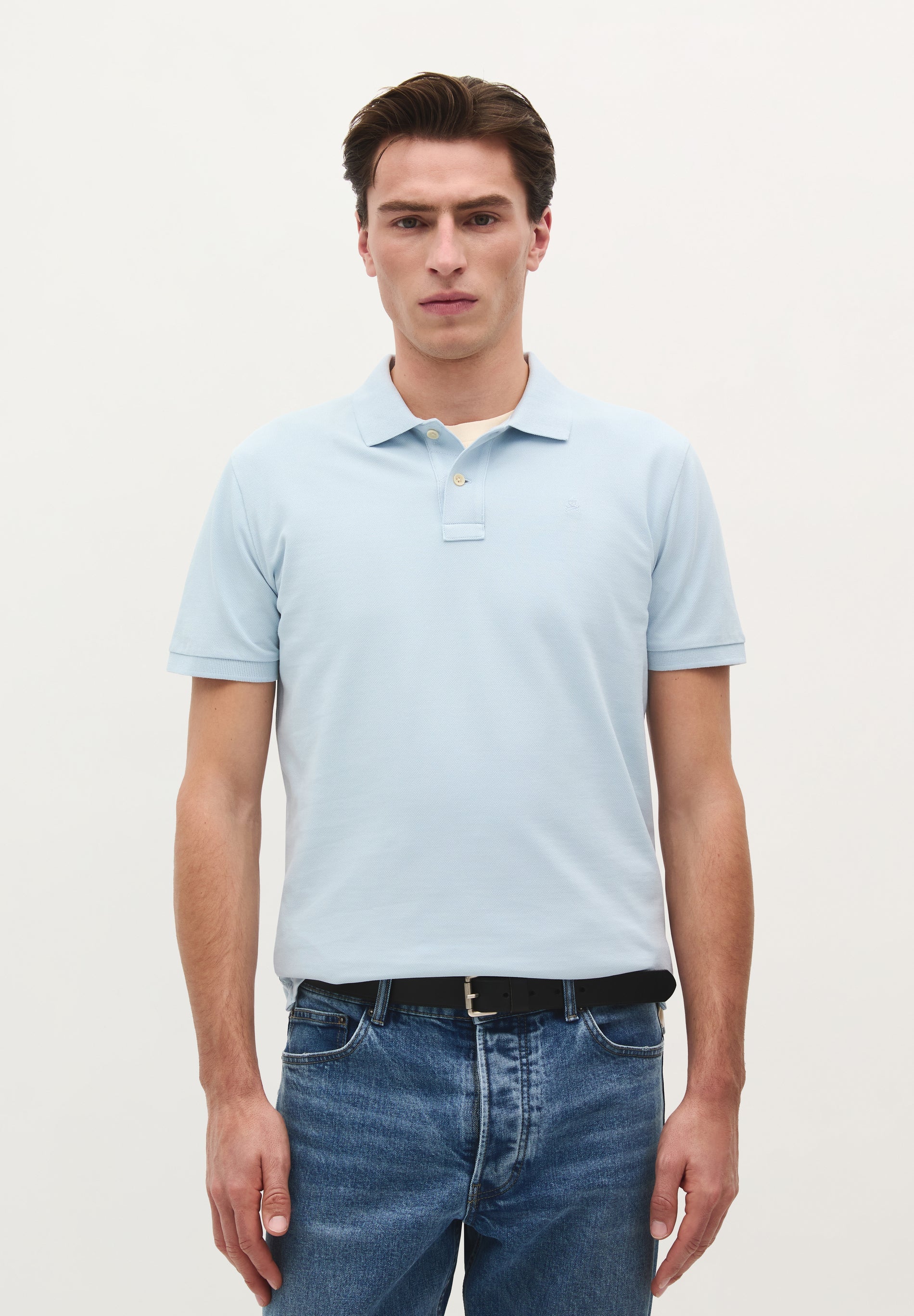 PIKEE-POLOSHIRT MIT LOGO