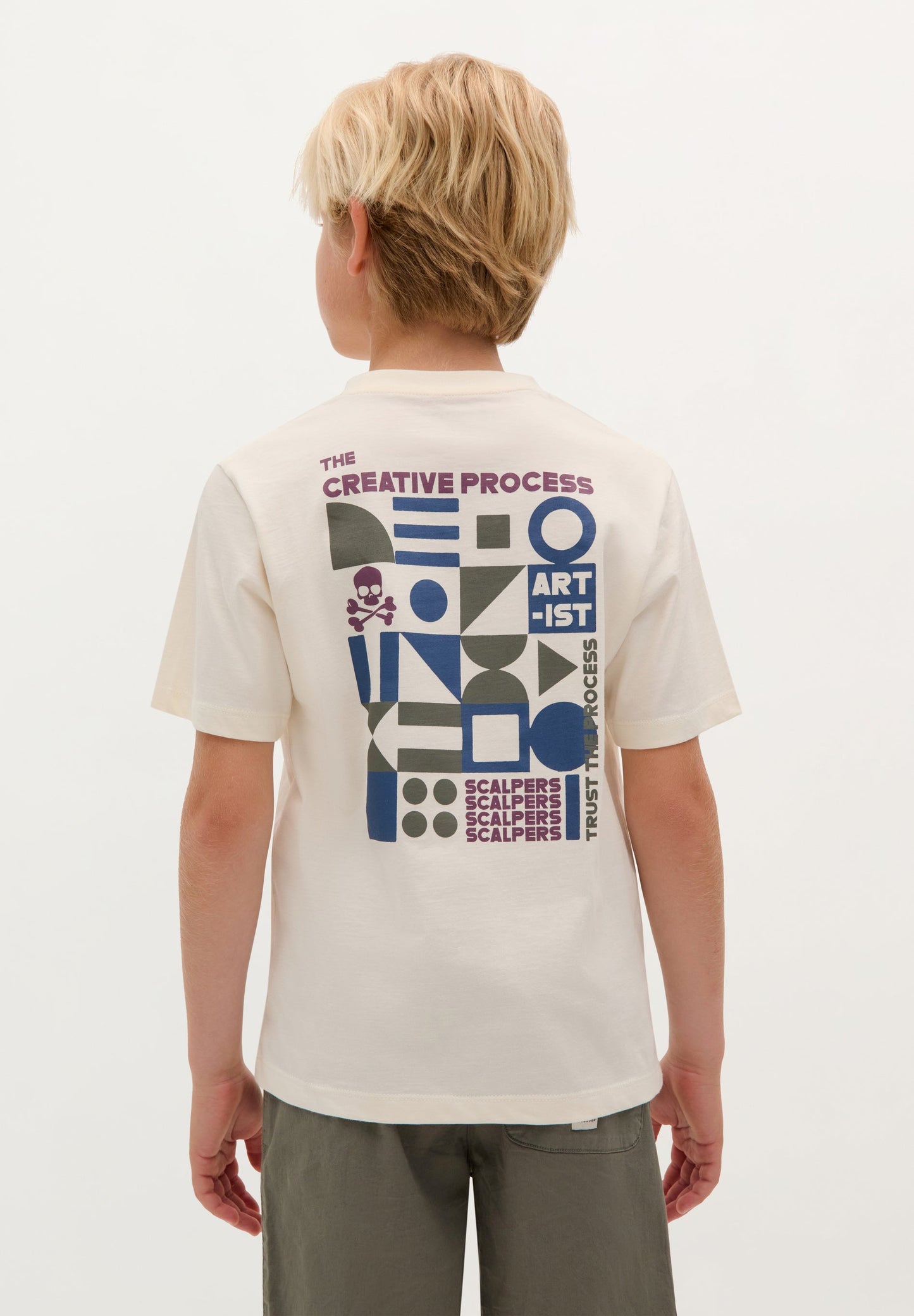 T-SHIRT MIT LOGO-PRINT