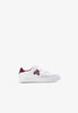 LEDERSNEAKER MIT KONTRASTFARBE