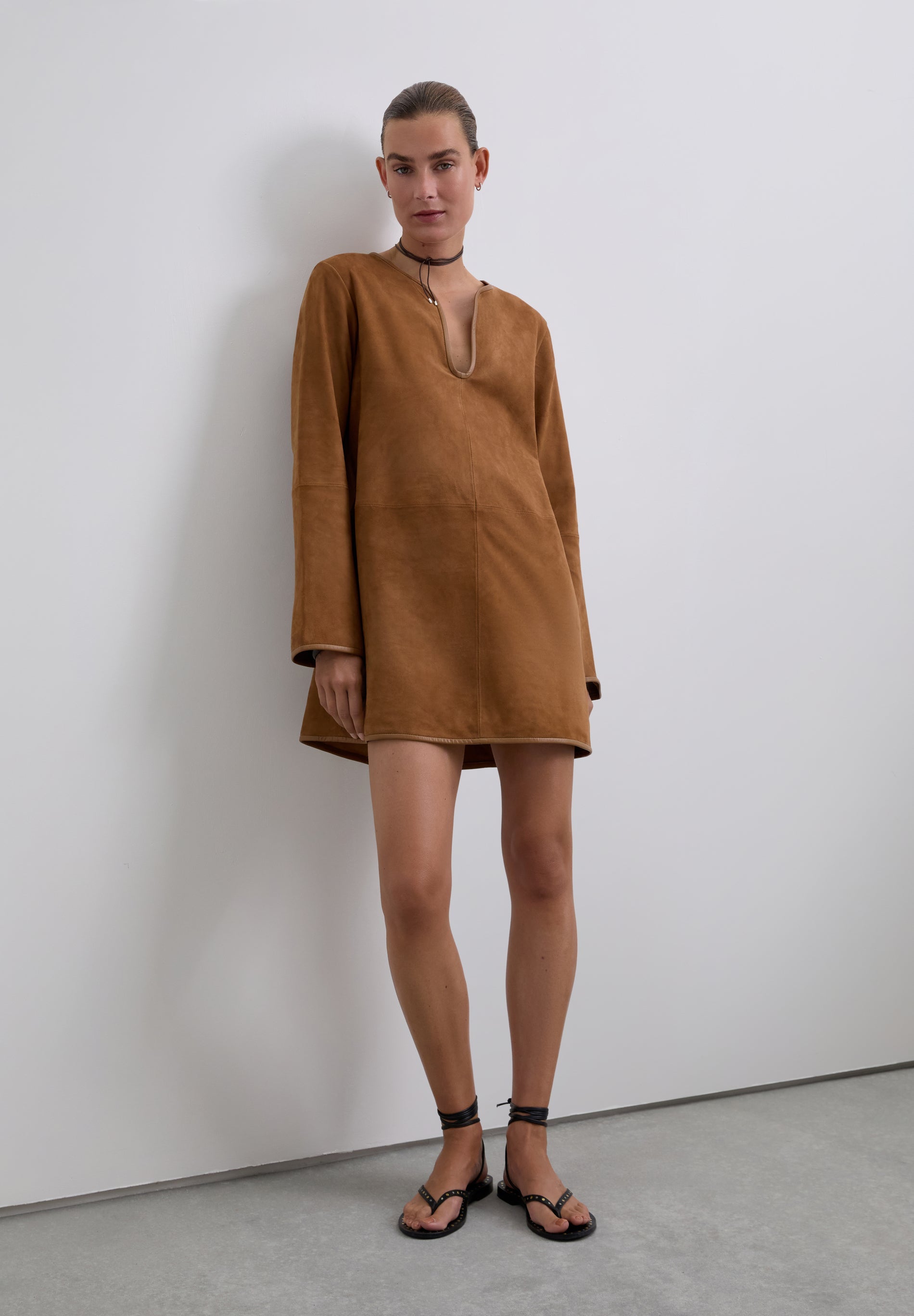 SCSUEDEMINI DRESS