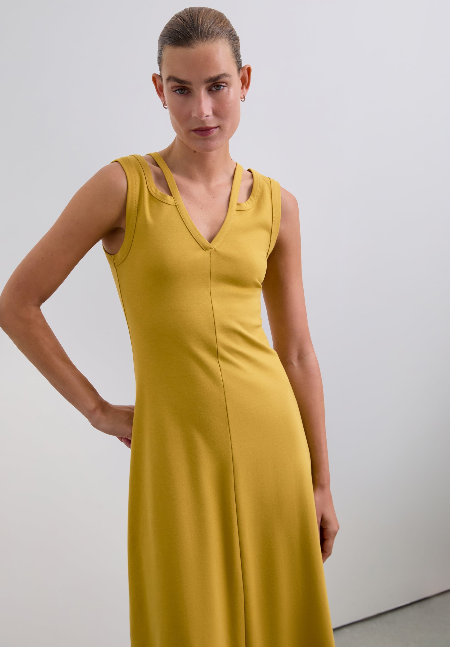 SCDOUBLESTRAPJERSEY DRESS
