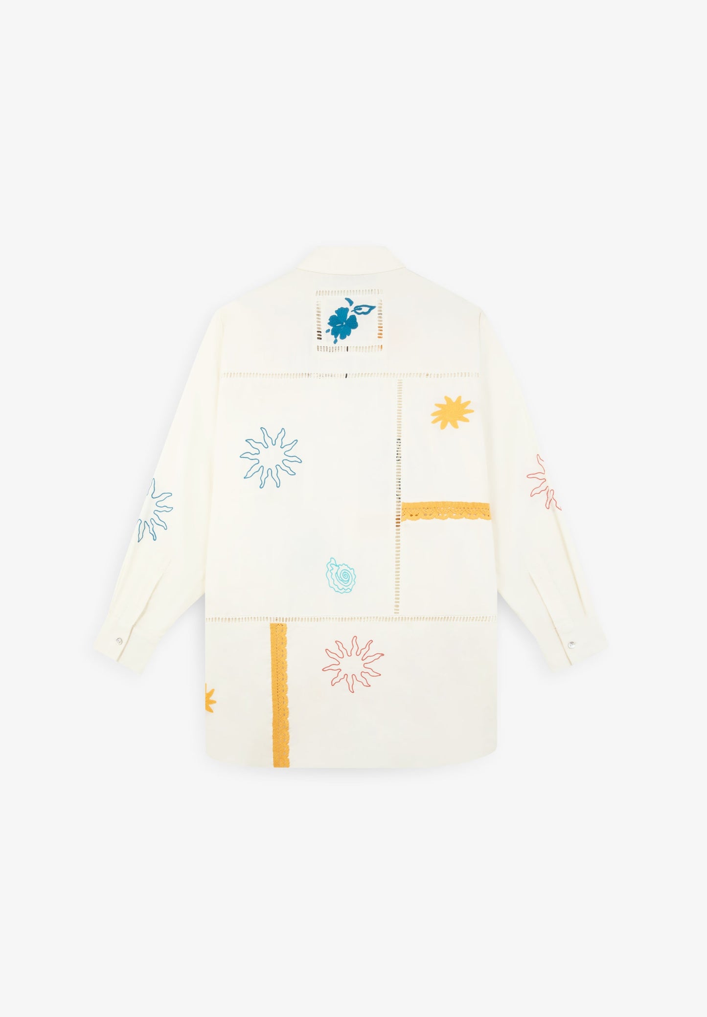 RELAXED T-SHIRT STICKEREI | ROBIN X SCALPERS