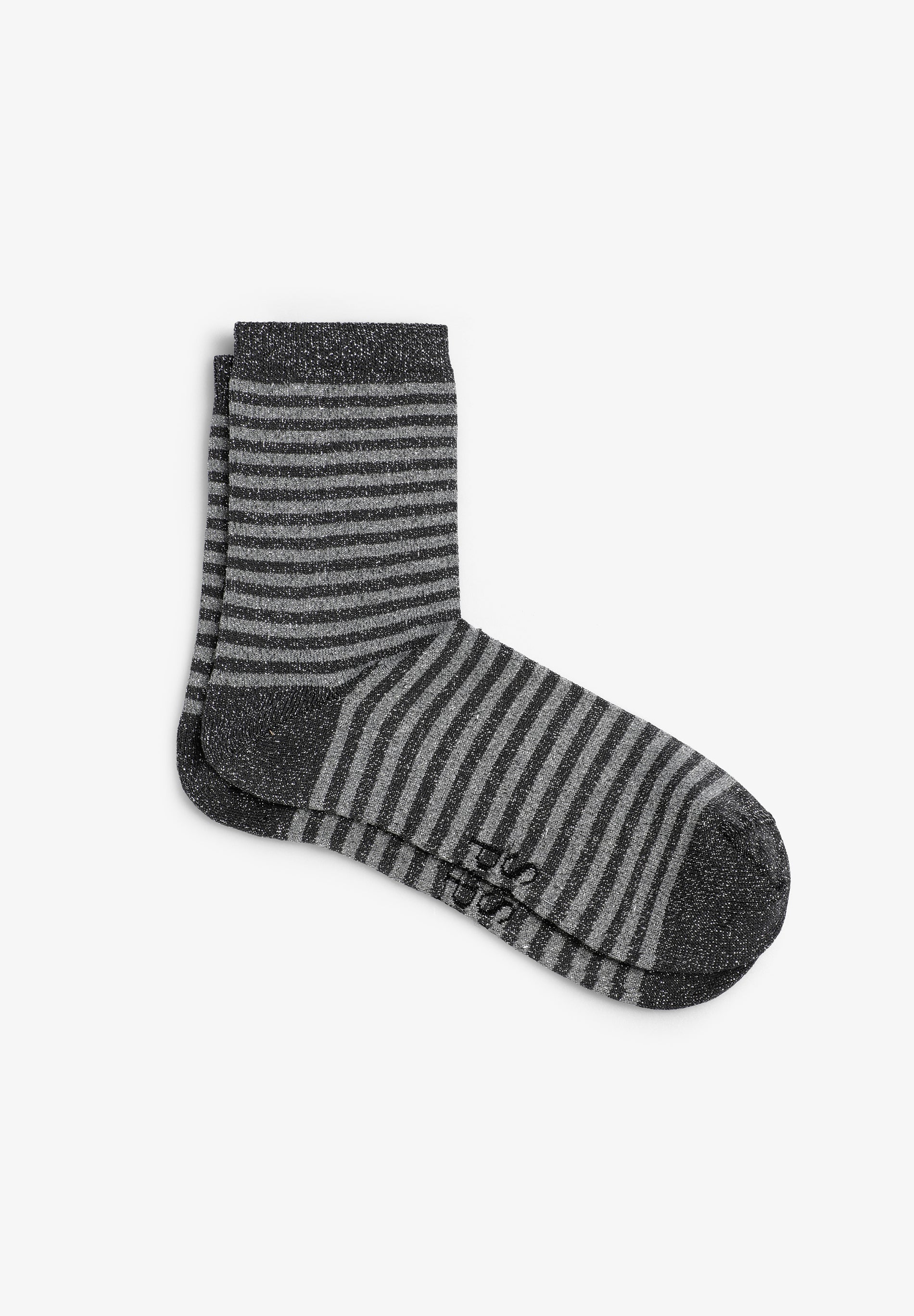 SC LUREX-SOCKEN MIT STREIFEN