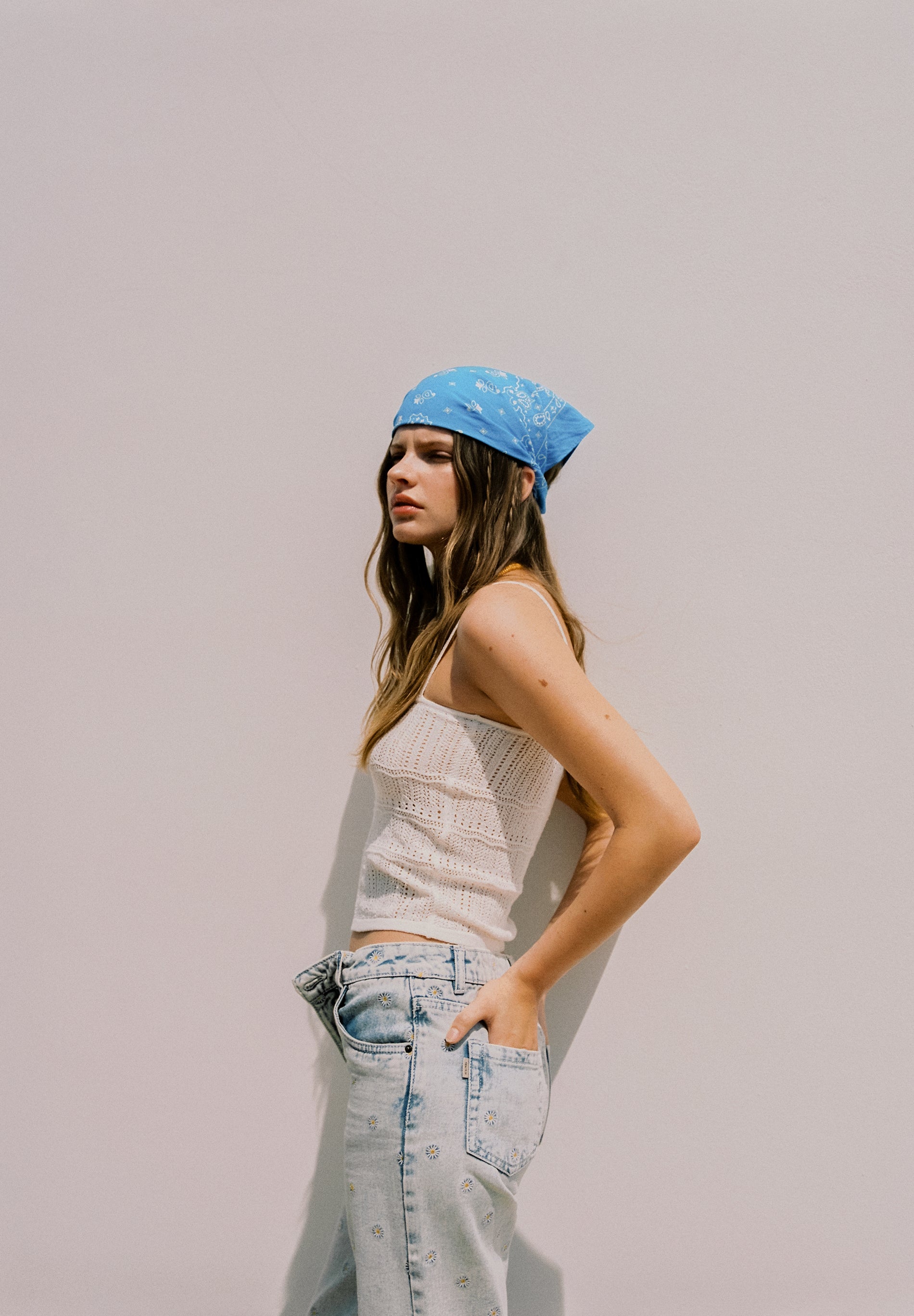 SCSUNNY EMB JEANS