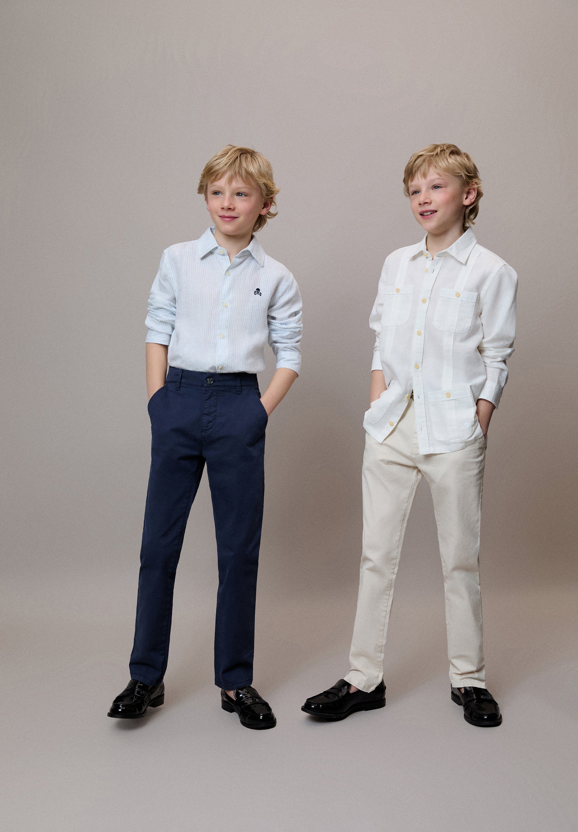 CHINOHOSE IM REGULAR FIT