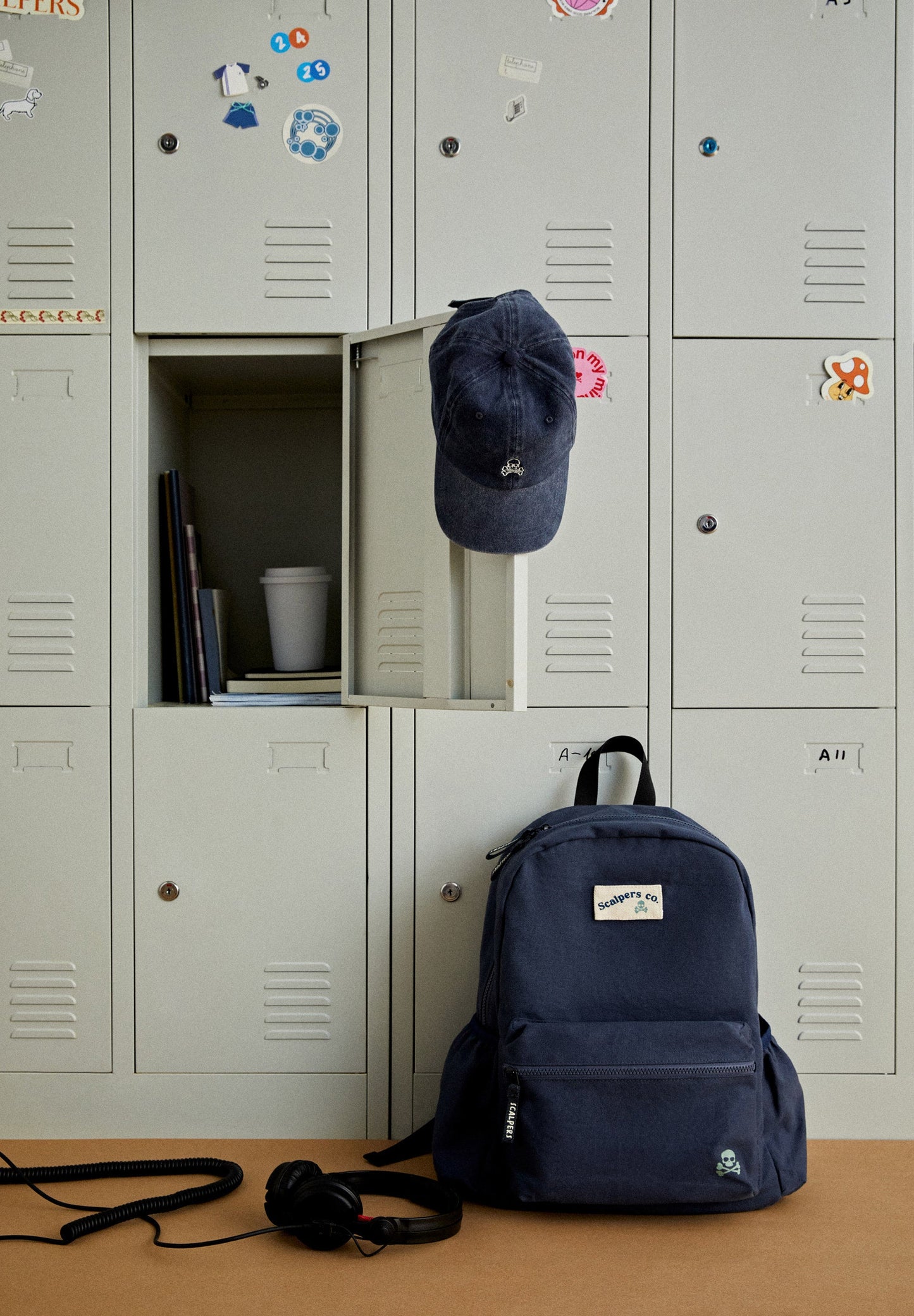 RUCKSACK MIT LOGO-PATCH