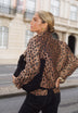 JACKE MIT ANIMALPRINT