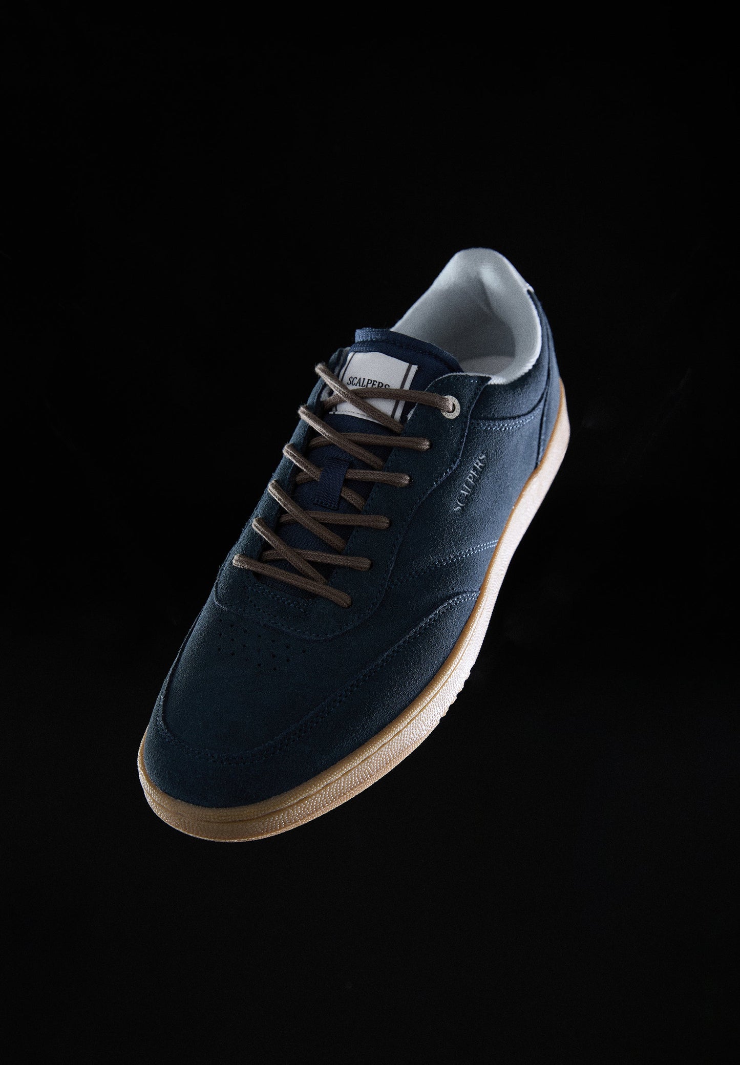 SNEAKER MIT LOGO UND SCHALENSOHLE