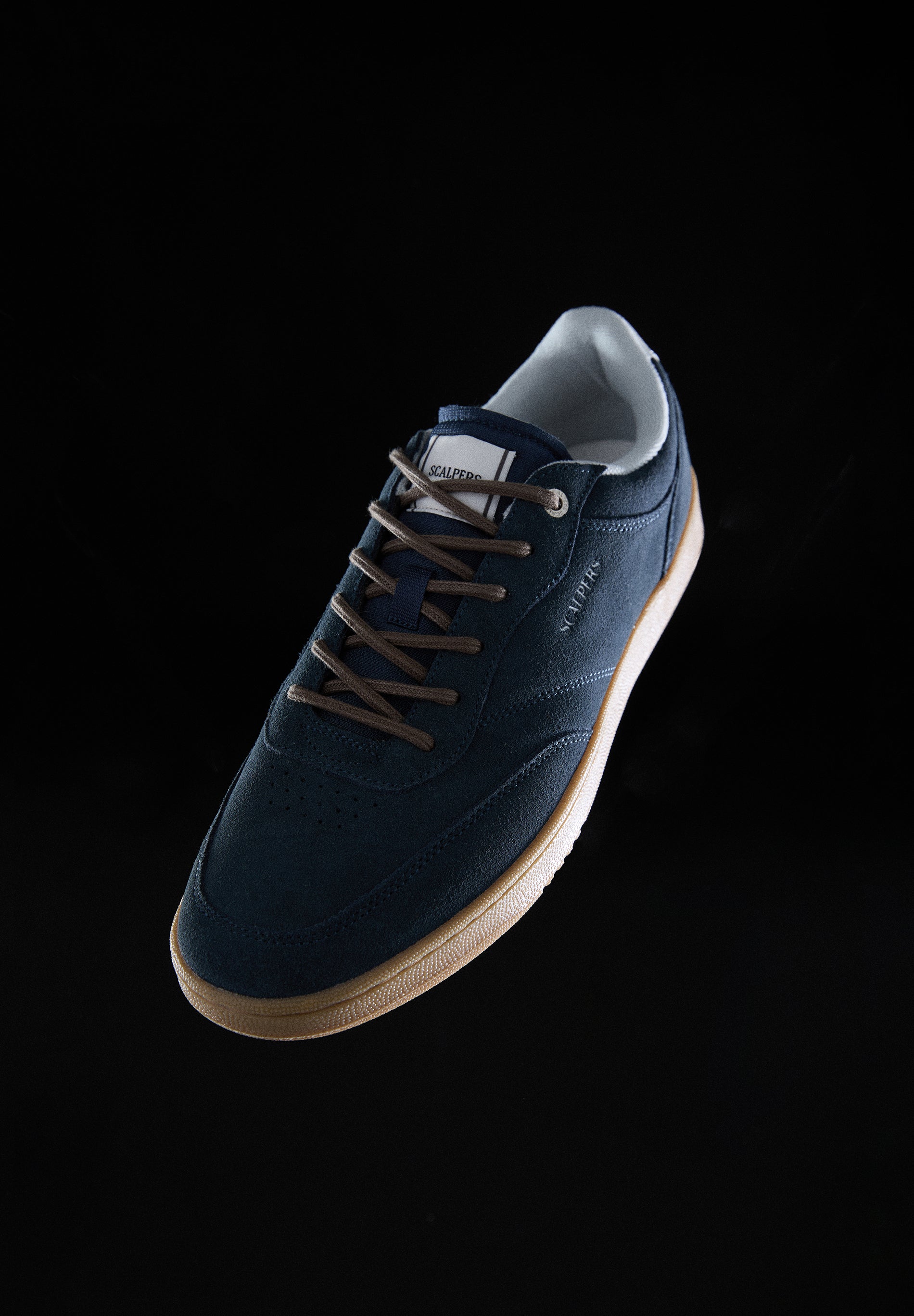 SNEAKER MIT LOGO UND SCHALENSOHLE