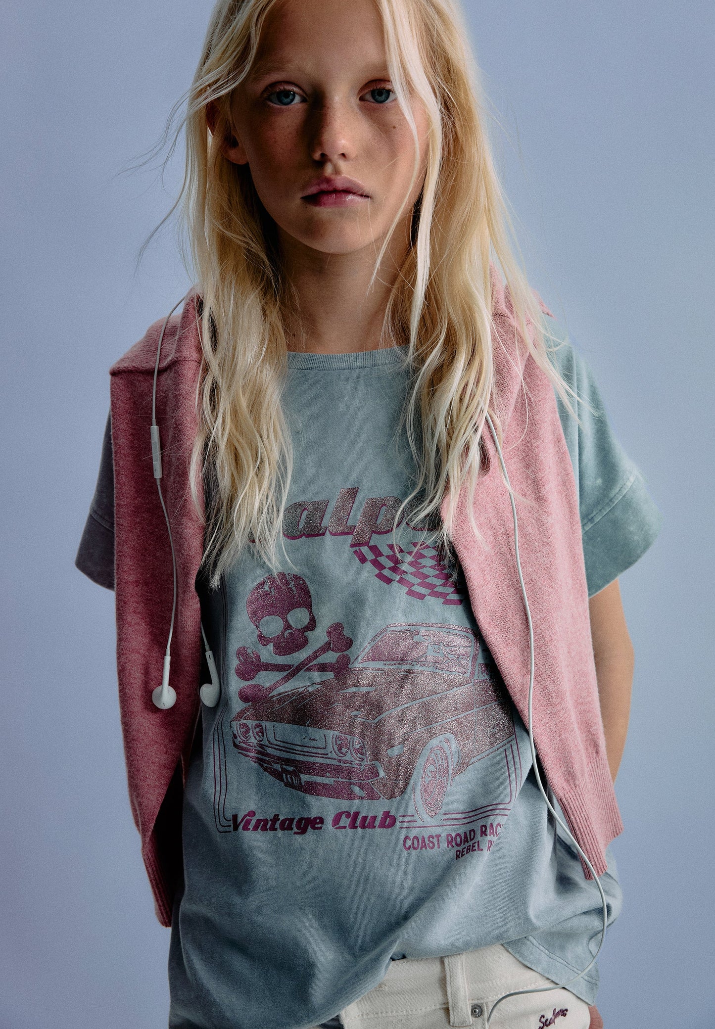 T-SHIRT MIT RACEPRINT