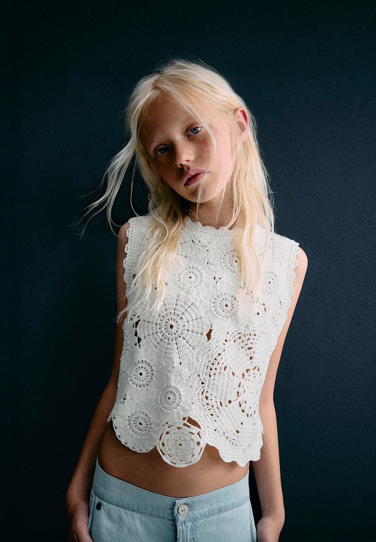 SCFLOWERS CROCHET TOP GIRLS