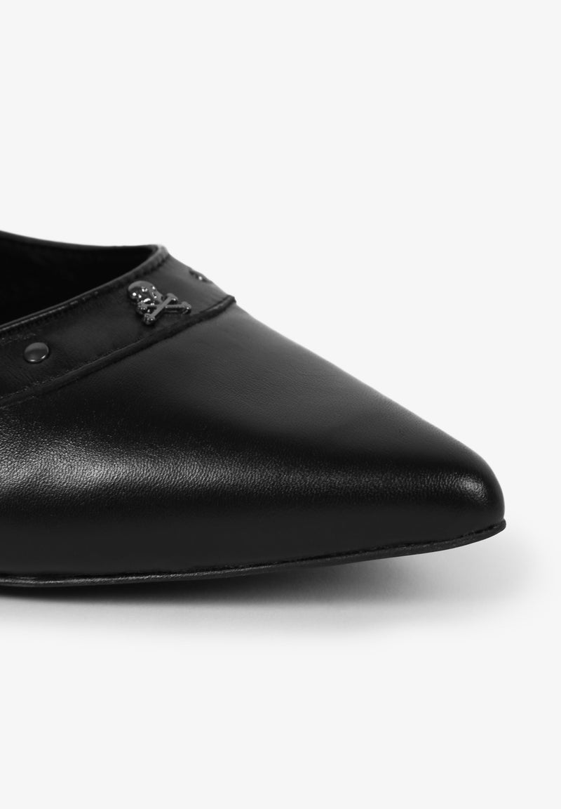 BALLERINAS MIT NIETEN