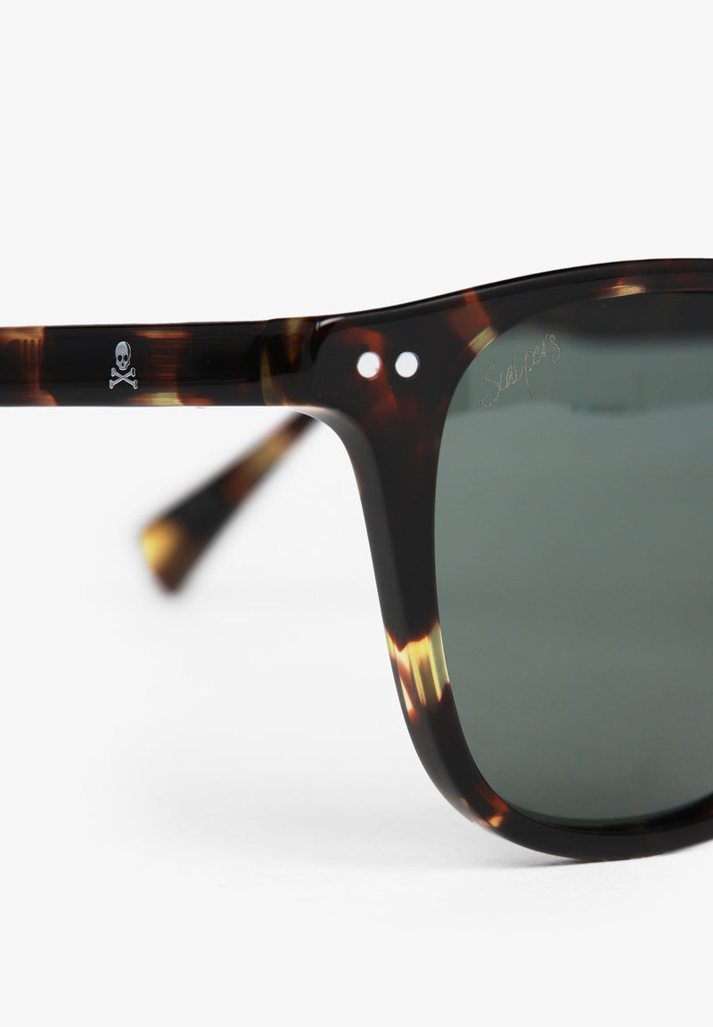 SONNENBRILLE IN SCHILDPATTOPTIK